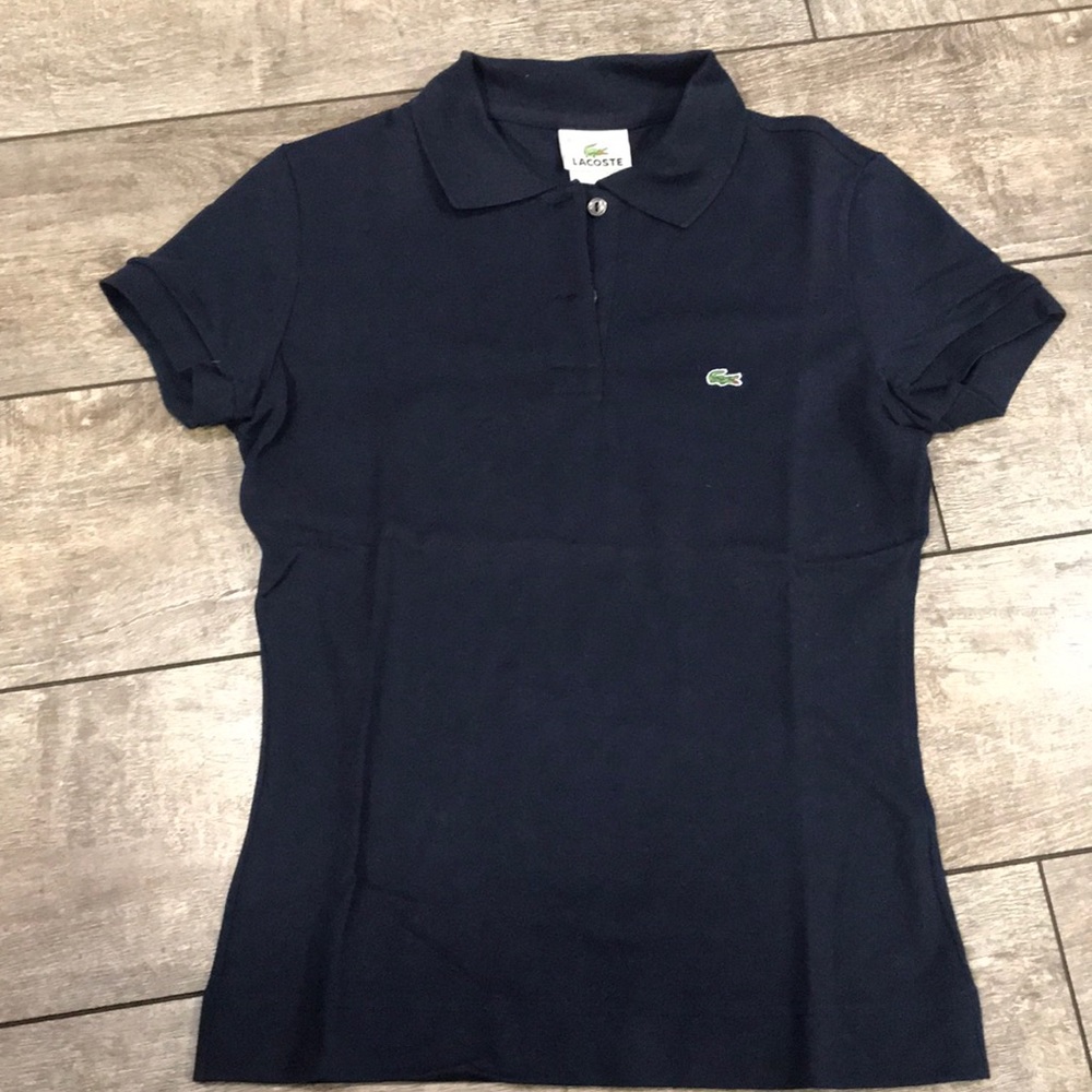 Lacoste women 36 polo blue